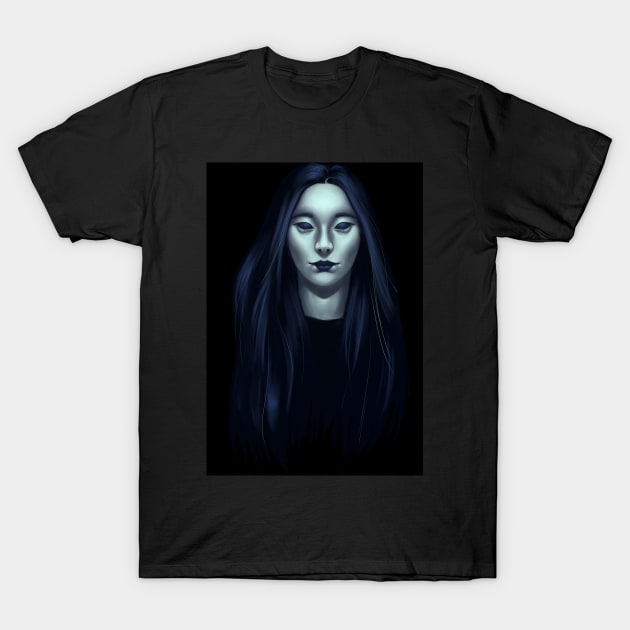 Horror Girl T-Shirt by SNIZHNA